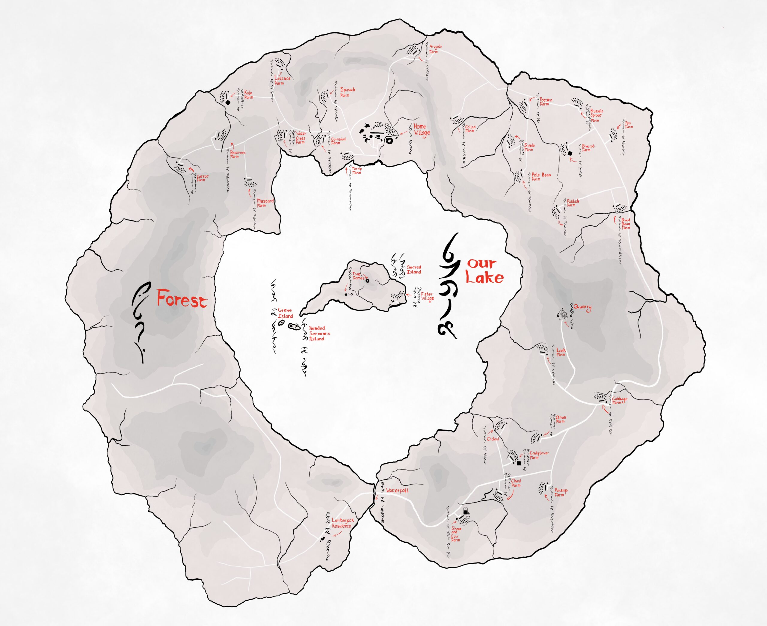 Map of Mountaintop